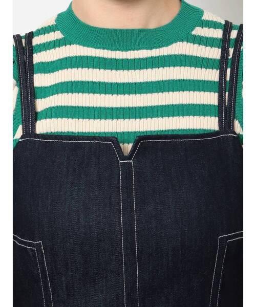 dazzlin（ダズリン）の「ダブルステッチキャミワンピース（ワンピース・レディース・インディゴブルー・SMALL/MEDIUM）」の20枚目の写真