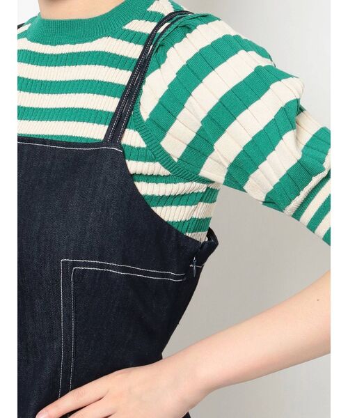 dazzlin（ダズリン）の「ダブルステッチキャミワンピース（ワンピース・レディース・インディゴブルー・SMALL/MEDIUM）」の19枚目の写真