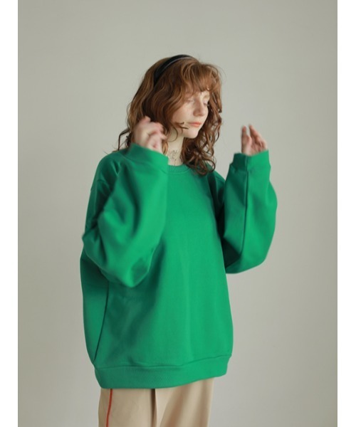 AMAIL（アマイル）の「Warm latte bulky cloth（スウェット・レディース・アイボリー/ピンク/グリーン・FREE）」の21枚目の写真