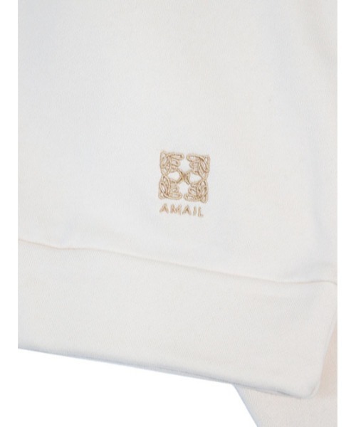 AMAIL（アマイル）の「Warm latte bulky cloth（スウェット・レディース・アイボリー/ピンク/グリーン・FREE）」の20枚目の写真