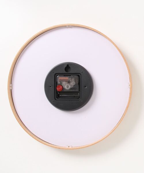 LBC（エルビーシー）の「キャンバスウォールクロック L（掛け時計・レディース・ホワイト/ターコイズブルー・FREE）」の3枚目の写真