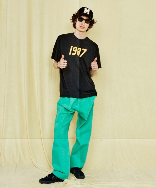 87mm(87mm)の「【87MM / Mmlg】1987 HF-T / パルチムエムエム Mmlg 1987 HF フロントロゴ Tシャツ(Tシャツ/カットソー・レディース・グリーン/ブラウン/ホワイト/ブラック/ネイビー・SMALL/MEDIUM/LARGE/X-SMALL)」の11枚目の写真