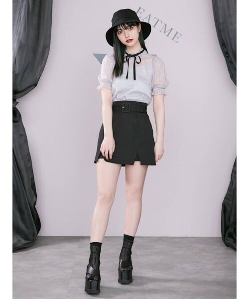 EATME(イートミー)の「BACKレースアップバケットハット(ハット・レディース・ブラック・FREE)」の16枚目の写真