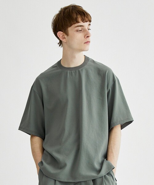 ATTACHMENT（アタッチメント）の「STUDIOUS別注 SH PO（Tシャツ/カットソー・メンズ・ライトグレー/ブラック/ダークグリーン・1/2/3）」の3枚目の写真