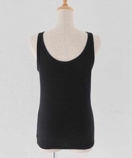 Spick & Span（スピックアンドスパン）の「C/Si2WAYリブタンク（タンクトップ・レディース・ベージュ/ライトグレー/ブラック/ホワイト/チャコールグレー・FREE）」の7枚目の写真