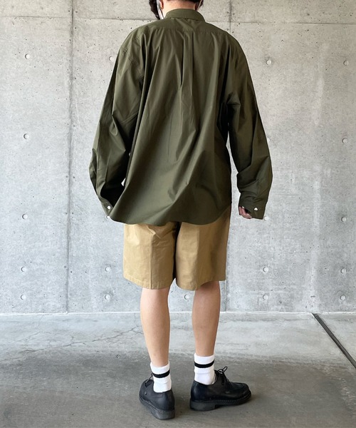 y/m by れぽすけ(イムバイレポスケ)の「センタープレスリラックスショートパンツ(その他パンツ・メンズ・ブラック/ベージュ・LARGE/MEDIUM)」の8枚目の写真