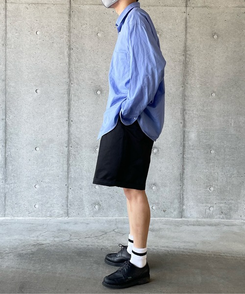 y/m by れぽすけ(イムバイレポスケ)の「センタープレスリラックスショートパンツ(その他パンツ・メンズ・ブラック/ベージュ・LARGE/MEDIUM)」の13枚目の写真