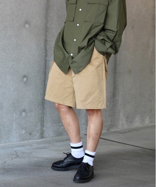 y/m by れぽすけ(イムバイレポスケ)の「センタープレスリラックスショートパンツ(その他パンツ・メンズ・ブラック/ベージュ・LARGE/MEDIUM)」の22枚目の写真