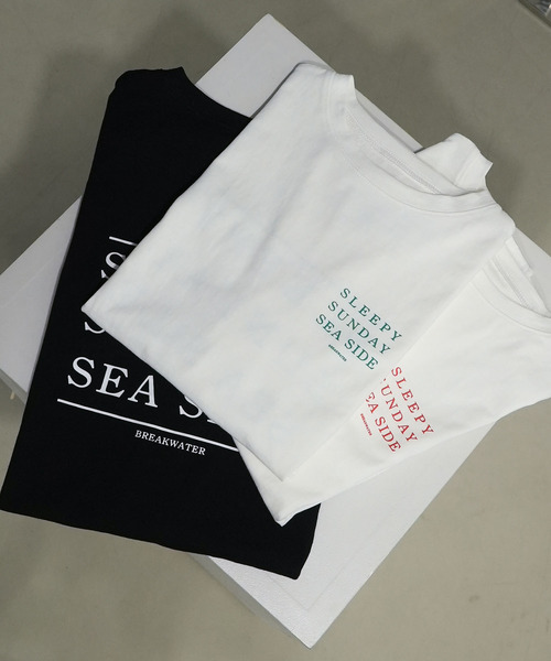 c.u.l(シーユーエル)の「【c.u.l:w】天竺カラー ロゴビックTシャツ culwd22ss005(Tシャツ/カットソー・レディース・ブラック/ホワイト×レッド/ホワイト×グリーン・FREE)」の16枚目の写真
