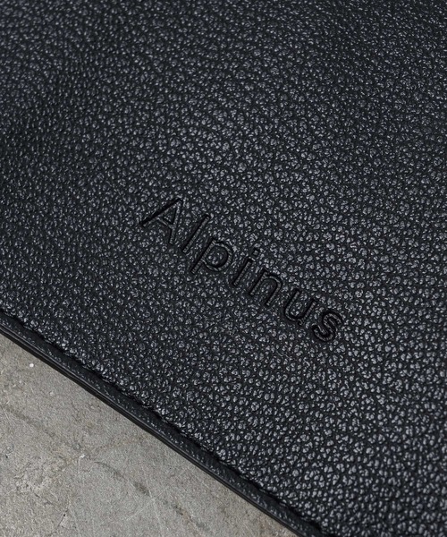 Alpinus（アルピナス）の「Alpinus - leather purse bag / レザー巾着バック（ショルダーバッグ・メンズ・ブラック・FREE）」の21枚目の写真