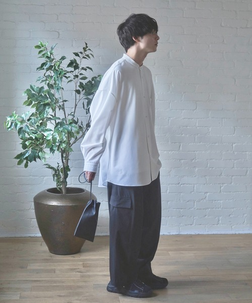 Alpinus（アルピナス）の「Alpinus - leather purse bag / レザー巾着バック（ショルダーバッグ・メンズ・ブラック・FREE）」の13枚目の写真