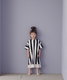 カットストライプワンピース　285945