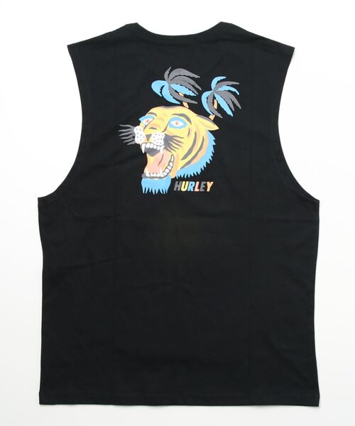Hurley (ハーレー)の「M EVD EXP TIGER MUSCLE TANK ハーレー バックプリントタンクトップ(タンクトップ・メンズ・ホワイト/ブラック・SMALL/MEDIUM/LARGE/X-LARGE)」の3枚目の写真