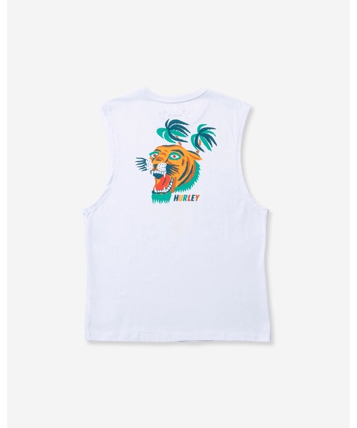 Hurley (ハーレー)の「M EVD EXP TIGER MUSCLE TANK ハーレー バックプリントタンクトップ(タンクトップ・メンズ・ホワイト/ブラック・SMALL/MEDIUM/LARGE/X-LARGE)」の11枚目の写真