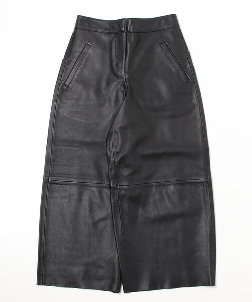 ALLSAINTS(オールセインツ)の「LEAH LEATHER CULOTTE | LEAH レザー キュロット(その他パンツ・レディース・ブラック・6/4)」の8枚目の写真