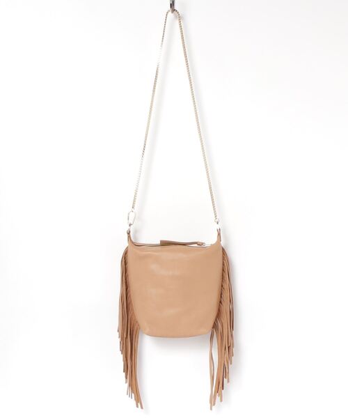ALLSAINTS（オールセインツ）の「EVALINE FRINGE LEATHER CROSSBODY BAG EVALINE フリンジ
