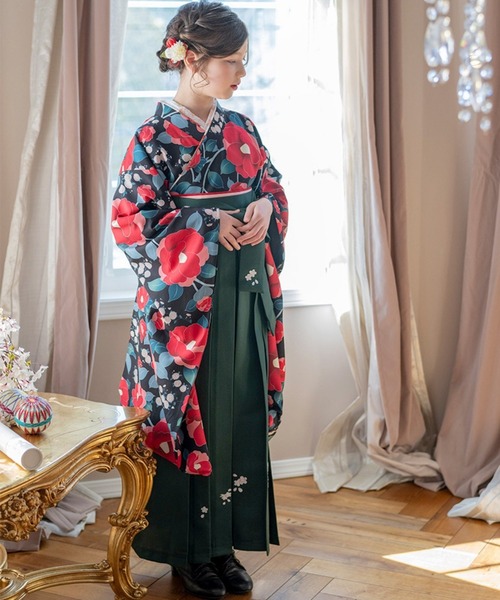 Catherine Cottage(キャサリンコテージ)の「水引梅髪飾り(小)(和装小物・キッズ・パープル/レッド/ピンク/ブルー・FREE)」の6枚目の写真