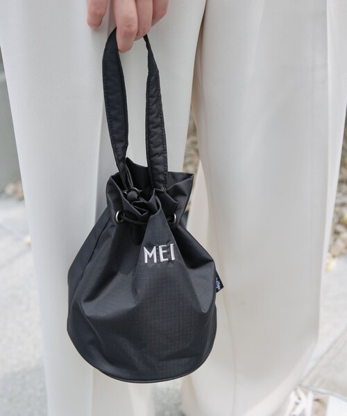 MEI（メイ）の「MEI/メイ Wheel bucket bag/ナイロン巾着バッグ