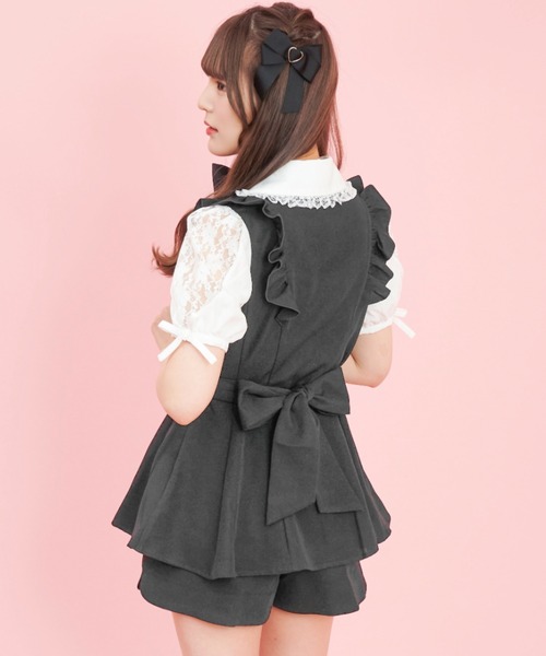 Secret Honey（シークレットハニー）の「クロスチャーム付きセットアップ（セットアップ・レディース・ピンク/ブルー/ブラック・MEDIUM）」の7枚目の写真