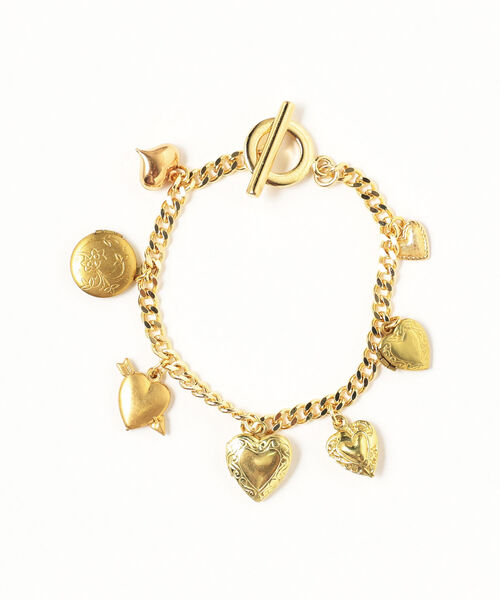 BEAMS BOY（ビームスボーイ）の「BEAMS BOY / ハートチャーム ブレスレット（ブレスレット）」 WEAR