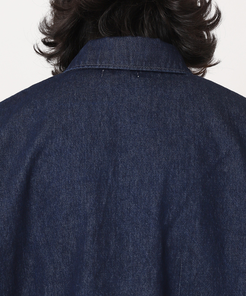 JOURNAL STANDARD relume(ジャーナルスタンダード レリューム)の「Relume Jeans オーバーサイズカーバーオール(カバーオール・メンズ・ブラック/ネイビー/ブルー・MEDIUM/LARGE)」の6枚目の写真