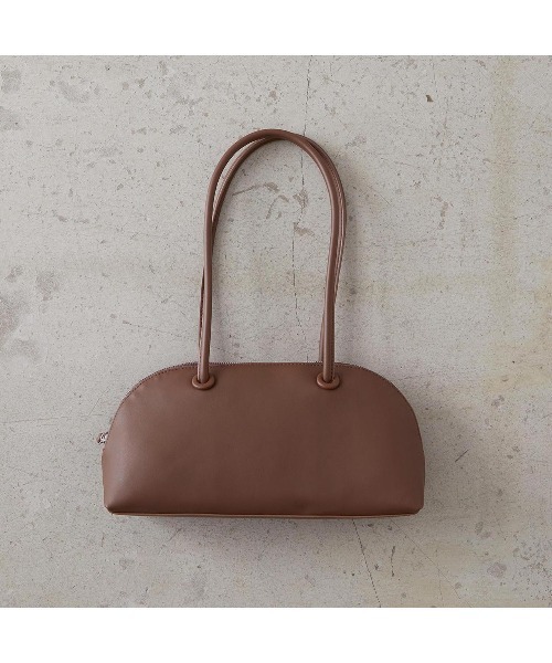 EFOLE（エフォル）の「【EFOLE】 ロングハンドル ワイド ボストンバッグ（ボストンバッグ・レディース・ブラック/オフホワイト/ブラウン・FREE）」の14枚目の写真