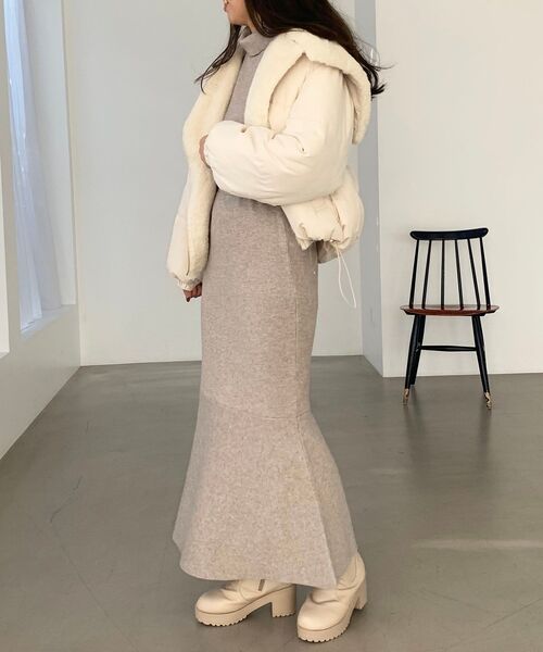 MAJESTIC LEGON(マジェスティックレゴン)の「サイドゴアブーツ(ブーツ・レディース・ブラック/ブラウン/アイボリー・SMALL/MEDIUM/LARGE/X-LARGE)」の5枚目の写真