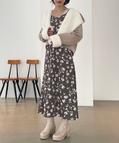 MAJESTIC LEGON(マジェスティックレゴン)の「サイドゴアブーツ(ブーツ・レディース・ブラック/ブラウン/アイボリー・SMALL/MEDIUM/LARGE/X-LARGE)」の10枚目の写真