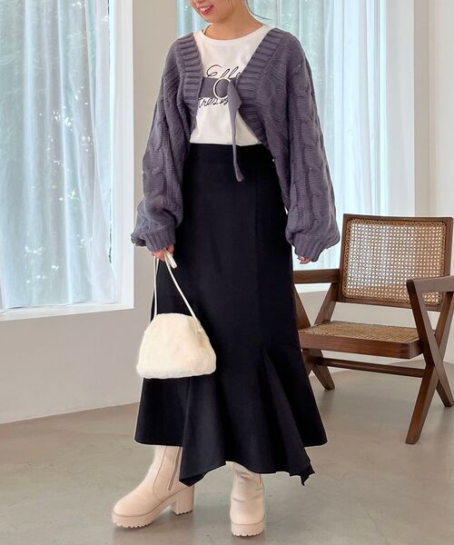 MAJESTIC LEGON(マジェスティックレゴン)の「サイドゴアブーツ(ブーツ・レディース・ブラック/ブラウン/アイボリー・SMALL/MEDIUM/LARGE/X-LARGE)」の14枚目の写真