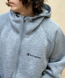 CHAMPION/チャンピオン ハイネックジップパーカー ラップエアー/撥水 ダンボールパーカー/セットアップ対応 C3-WS101
