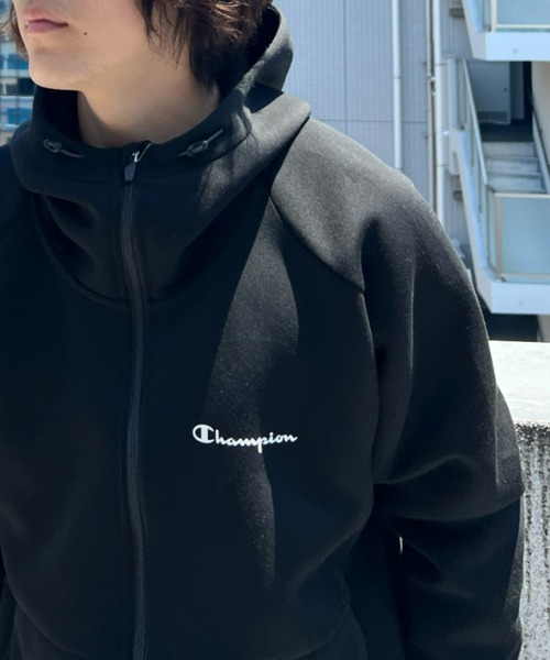 セール】CHAMPION/チャンピオン ハイネックジップパーカー ラップ