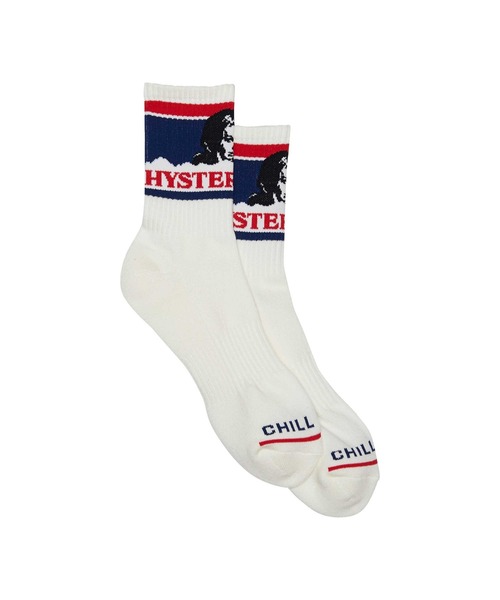 HYSTERIC GLAMOUR（ヒステリックグラマー）の「HYSTERIC INN スケーターソックス（ソックス/靴下・メンズ・レッド/ブラック/ホワイト・FREE）」の11枚目の写真