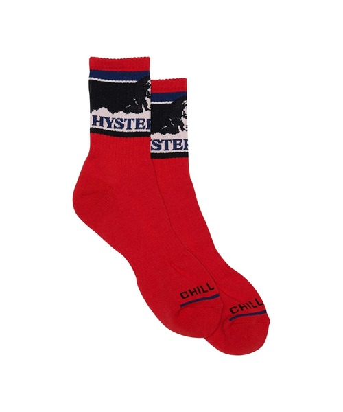 HYSTERIC GLAMOUR ヒステリックグラマー　ソックスブーツ　赤 HYSTERIC GLAMOUR（ヒステリックグラマー）の「HYSTERIC INN