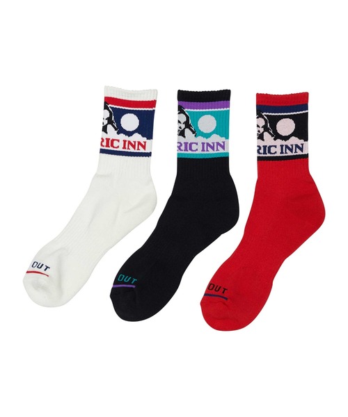 HYSTERIC GLAMOUR（ヒステリックグラマー）の「HYSTERIC INN スケーターソックス（ソックス/靴下・メンズ・レッド/ブラック/ホワイト・FREE）」の5枚目の写真