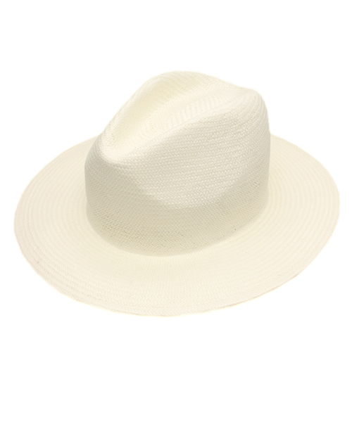 HARE（ハレ）の「ペーパーロングブリムハット(HARE)（ハット・メンズ・オフホワイト/ホワイト/ブラック/ダークブラック・FREE）」の2枚目の写真