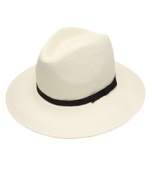 HARE（ハレ）の「ペーパーロングブリムハット(HARE)（ハット・メンズ・オフホワイト/ホワイト/ブラック/ダークブラック・FREE）」の3枚目の写真