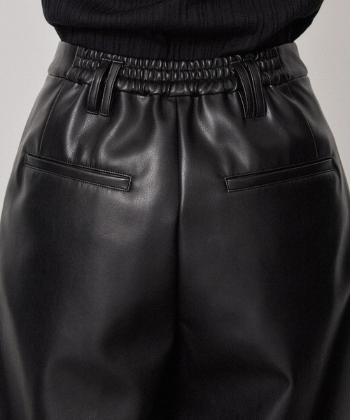 PUBLIC TOKYO（パブリックトウキョウ）の「エコレザーハーフパンツ