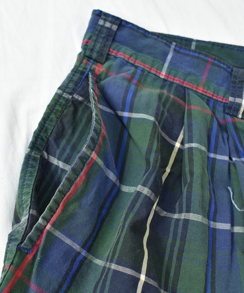VINTAGE（ヴィンテージ）の「【ヴィンテージ古着】GANT SALTY DOG / ガント ソルティドッグ クレイジーパターン チェック ショーツ（その他パンツ・メンズ・マルチ・36）」の3枚目の写真