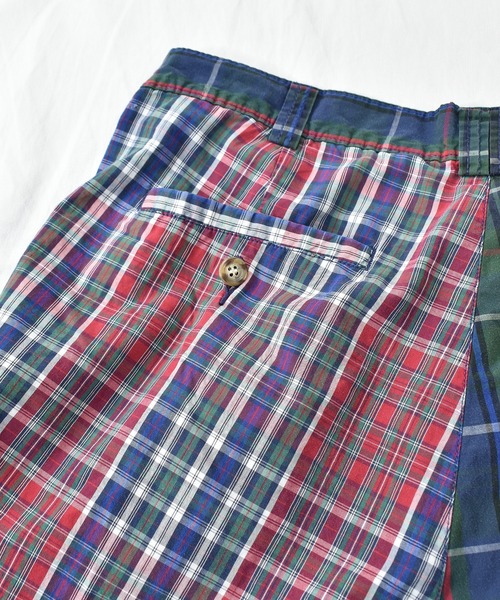 VINTAGE（ヴィンテージ）の「【ヴィンテージ古着】GANT SALTY DOG / ガント ソルティドッグ クレイジーパターン チェック ショーツ（その他パンツ・メンズ・マルチ・36）」の6枚目の写真