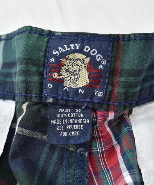 VINTAGE（ヴィンテージ）の「【ヴィンテージ古着】GANT SALTY DOG / ガント ソルティドッグ クレイジーパターン チェック ショーツ（その他パンツ・メンズ・マルチ・36）」の4枚目の写真
