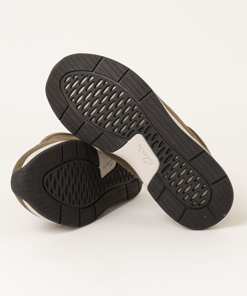 Clarks(クラークス)の「CoastLiteWeave / コーストライトウィーブ(ダークオリーブコンビ)(スニーカー・メンズ・ダークオリーブ・UK9/UK7/UK9.5/UK6.5/UK8.5/UK7.5/UK10/UK8/UK6)」の3枚目の写真