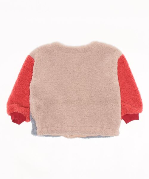 Wynken(ウィンケン)の「Wynken / ブロッキング ボアジャケット(その他アウター・キッズ・ベージュ・4Y/6Y/8Y/10Y)」の2枚目の写真
