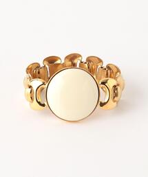 LOEFF | ＜Haute Joaillerie AKIO MORI＞ブラスxレジン ブレスレット M(ブレスレット)