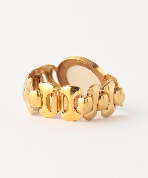 LOEFF（ロエフ）の「＜Haute Joaillerie AKIO MORI＞ブラスxレジン ブレスレット M（ブレスレット・レディース・ゴールド・FREE）」の3枚目の写真