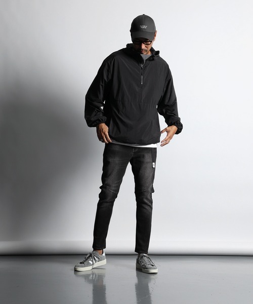 g'morning nylon logo anorak setup シャカシャカ GYPSY&SONS/ジプシーアンドサンズ JQ SNAP ANORAK GS2429976 | MAMBO