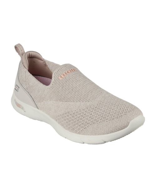 SKECHERS(スケッチャーズ)の「SKECHERS ARCH FIT REFINE-DON'T GO / スケッチャーズ アーチ フィット リファイン-ドント ゴー(スリッポン・レディース・ブラック/プラム/ブラウン系その他/ピンクベージュ/オリーブ・22.5cm/23cm/24cm/24.5cm/25cm/23.5cm)」の2枚目の写真