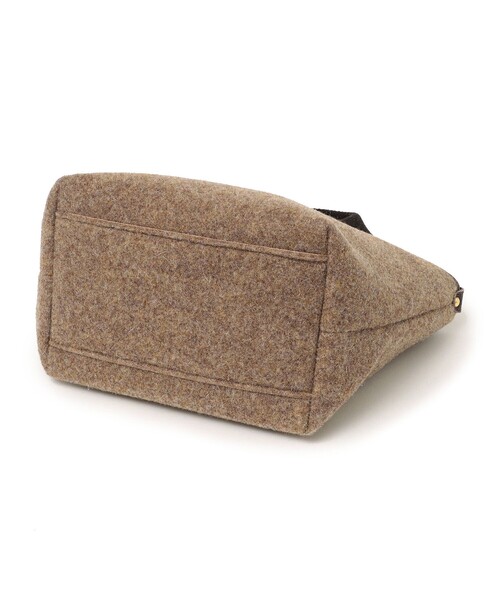 BONFANTI（ボンファンティ）の「BONFANTI:フェルトトート◆（トートバッグ・レディース・ナチュラル/ブラウン/オレンジ・ONE SIZE）」の18枚目の写真