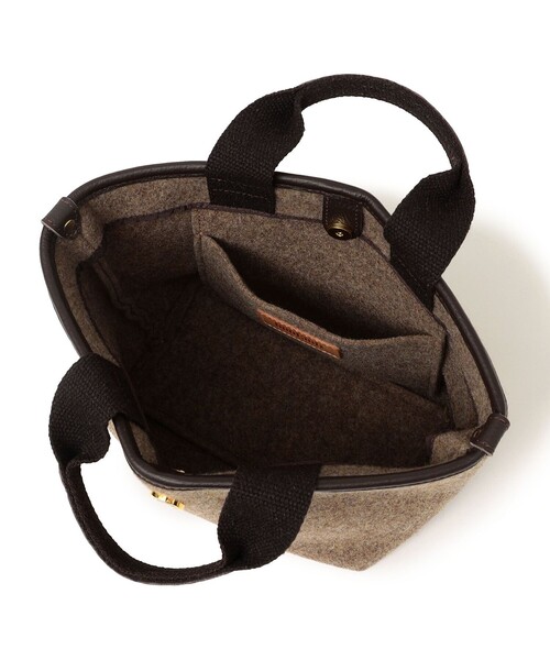 BONFANTI（ボンファンティ）の「BONFANTI:フェルトトート◆（トートバッグ・レディース・ナチュラル/ブラウン/オレンジ・ONE SIZE）」の16枚目の写真