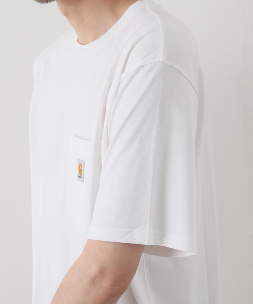 Carhartt(カーハート)の「【CARHARTT WIP / カーハート ダブリューアイピー】S/S POCKET Tシャツ(Tシャツ/カットソー・メンズ・ホワイト/グレー・X-LARGE/SMALL)」の17枚目の写真