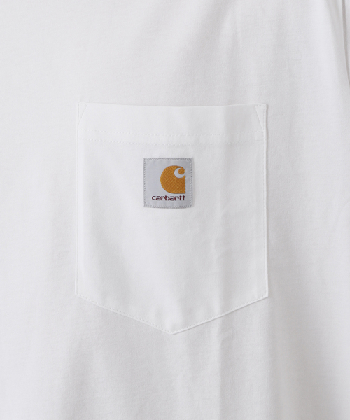 Carhartt(カーハート)の「【CARHARTT WIP / カーハート ダブリューアイピー】S/S POCKET Tシャツ(Tシャツ/カットソー・メンズ・ホワイト/グレー・X-LARGE/SMALL)」の3枚目の写真